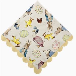 Peter Rabbit napkin four packs of 20 napkins